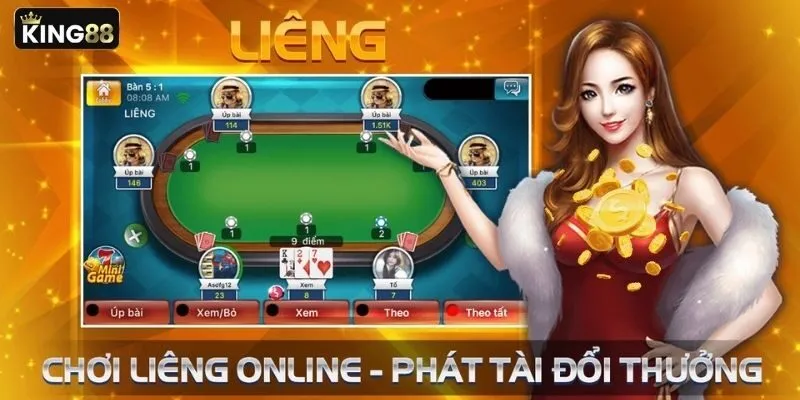 Bluff bài là chiến thuật chơi Liêng phổ biến nhất